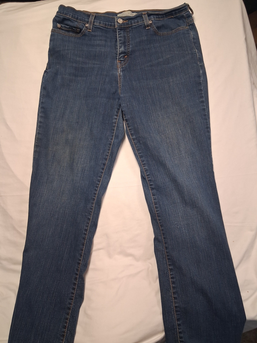 Levi's Blue Straight Leg Women's Jeans